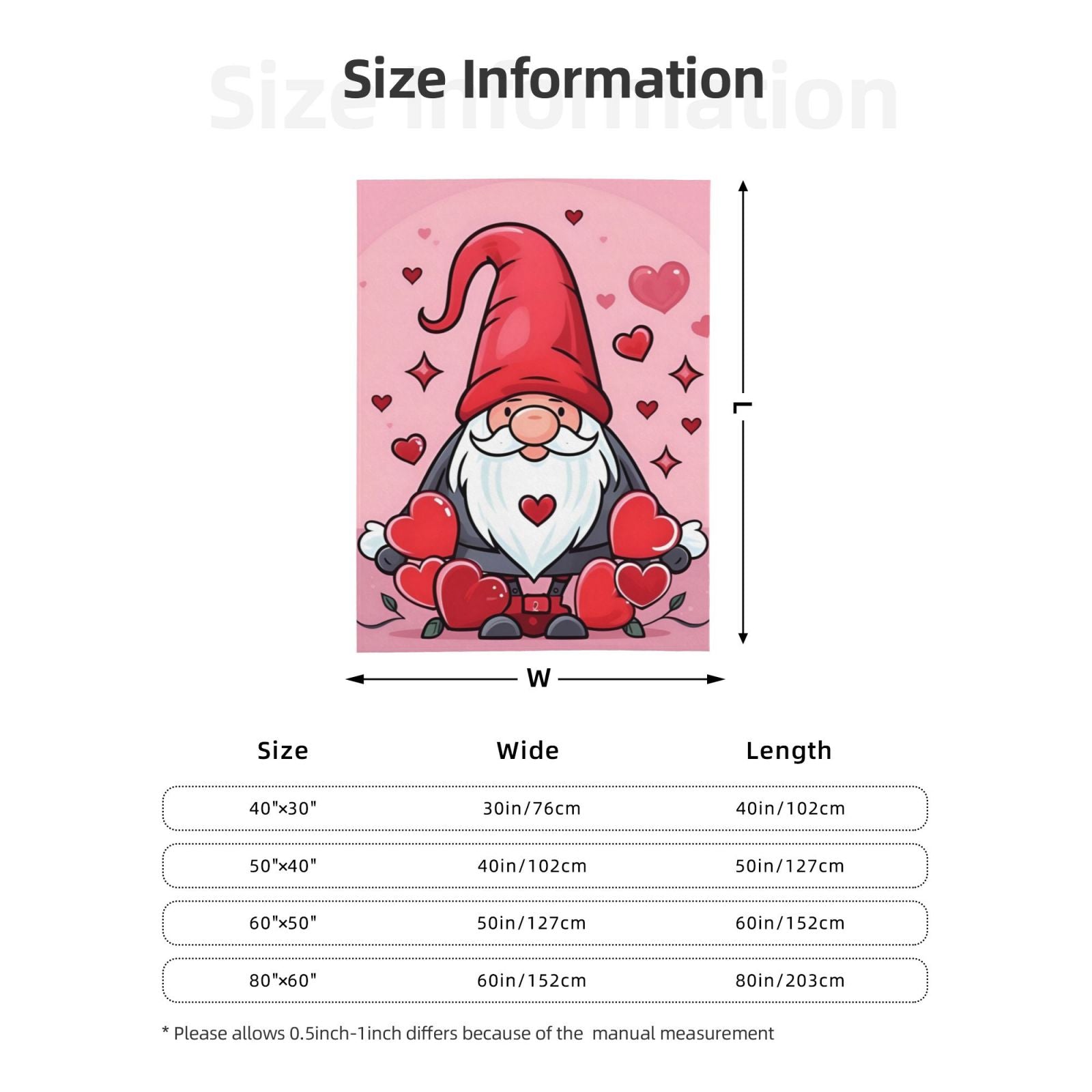 Valentine's Day Velvet Blanket Sofa Blanket Soft Lightweight Warm Cozy Sofa Bed Plush Blanket Valentine's Day Gifts Customized Gifts Personalized